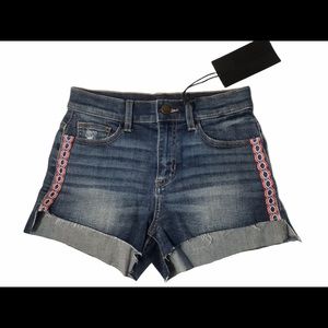 SP BLACK LABEL Embroidered Side Detail High Low 25